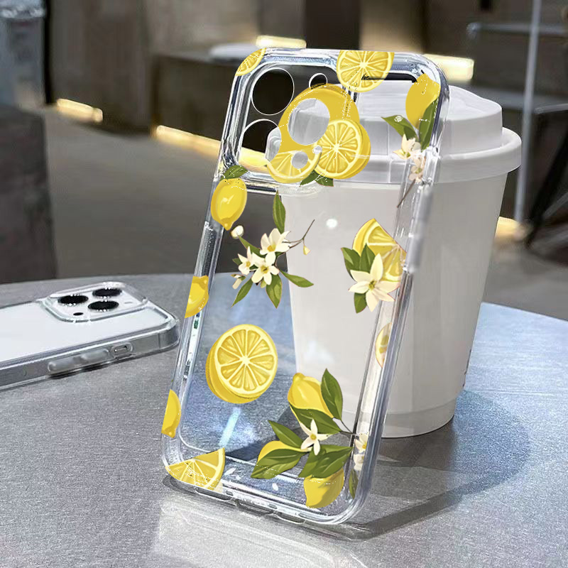 Summer Fruit Lemon Flower Clea - đánh giá và giá Phone Cases Samsung S25 Ultra