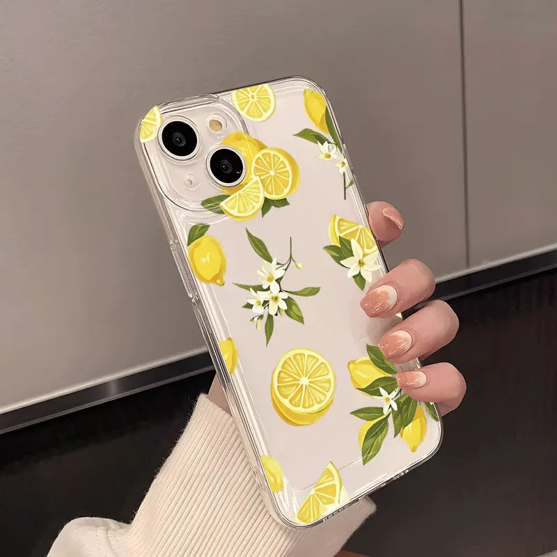 Summer Fruit Lemon Flower Clea - đánh giá và giá Phone Cases Samsung S25 Ultra