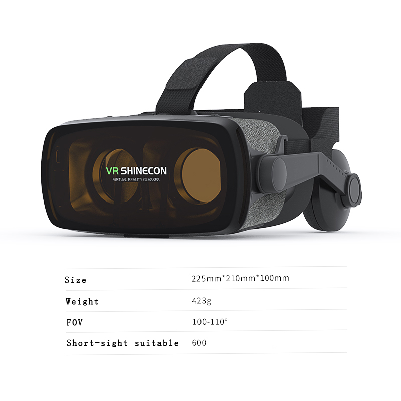 VR Shinecon Casque Viar 3D Gla - đánh giá và giá Phone Cases Video