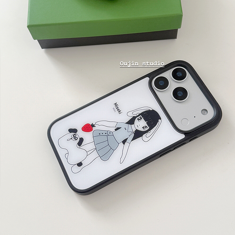 Korean Ins Cute Girl Strawberr - đánh giá và giá Phone Cases Girls