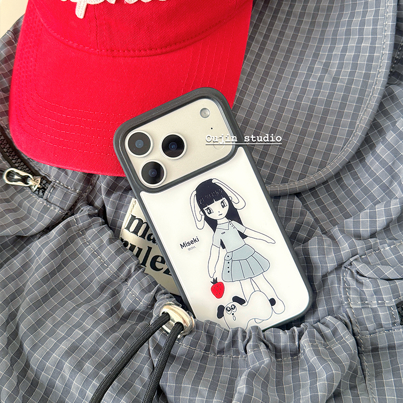 Korean Ins Cute Girl Strawberr - đánh giá và giá Phone Cases Girls