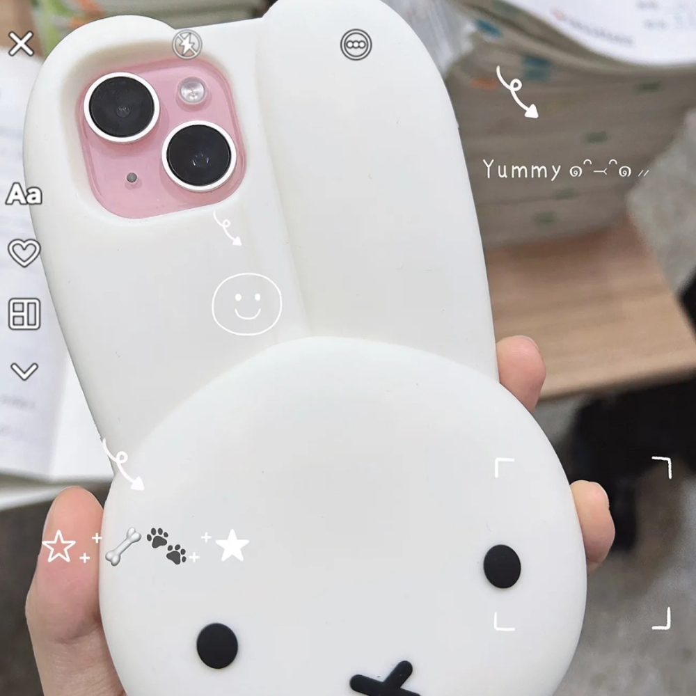 Miffy Rabbit White Silicone Ph - đánh giá và giá Phone Cases Big W
