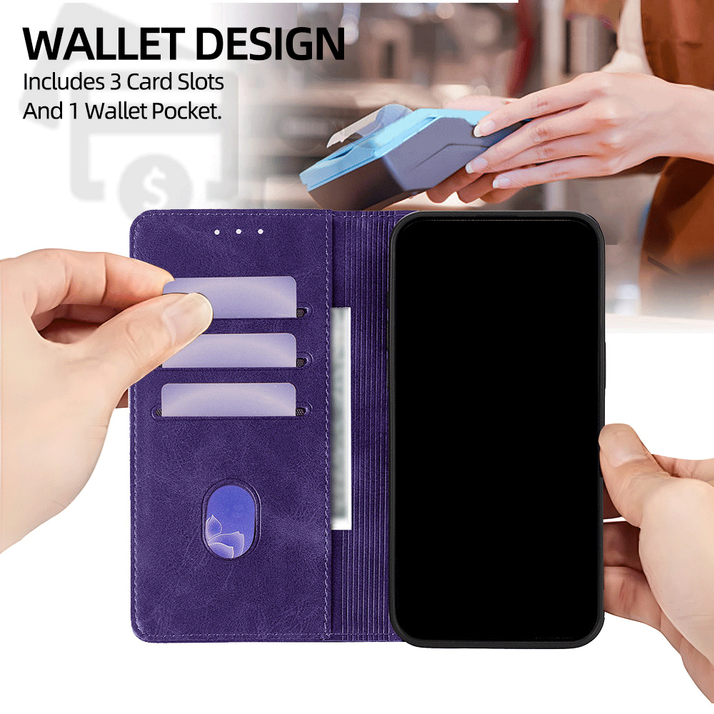 Painted Magnetic Flip Leather  - đánh giá và giá Flip Leather Case